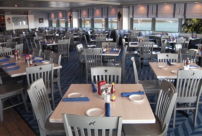 Monument Inn Seafood Restaurant dining room